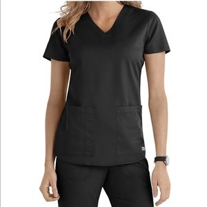 Grey’s Anatomy 2 Pocket V Neck Scrub Top